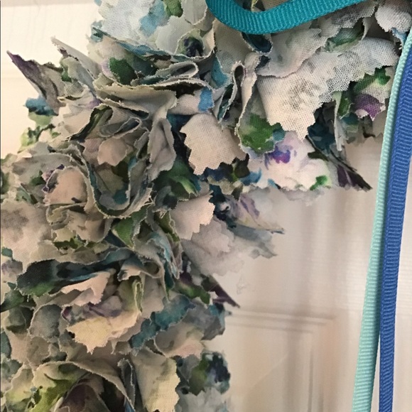 Wreath – sea of green and blue - Picture 3 of 3